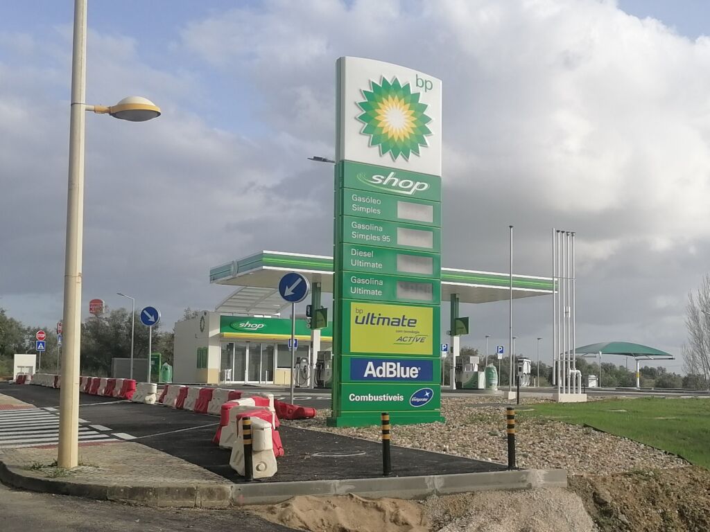 Novas bombas de combustível em Torres Novas BP IMG 20240224 162421