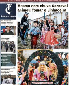 Capas dos jornais locais e regionais j 4628g