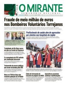 Capas dos jornais locais e regionais j o m