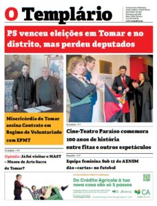 Capas dos jornais locais e regionais j o t