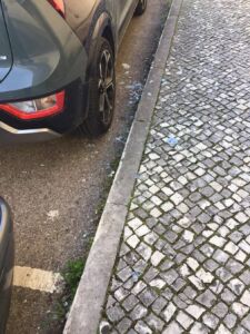Lojas com vidros partidos em ato de vandalismo 434005298 1258455488459596 1425704081854153591 n