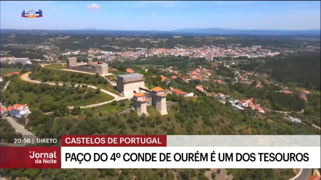 SIC destaca castelos de Torres Novas e Ourém castelo ourem