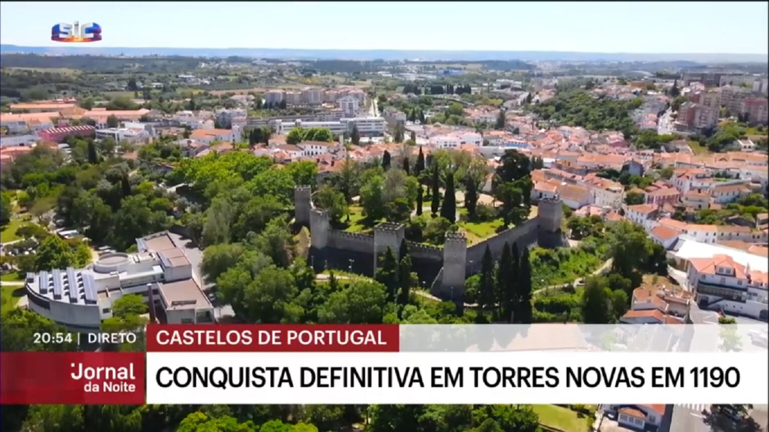 SIC destaca castelos de Torres Novas e Ourém castelo torres novas