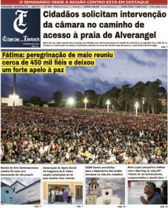 Capas dos jornais locais e regionais j 4641g