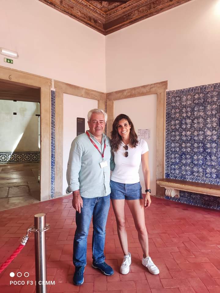 Atriz Daniela Ruah visita Convento de Cristo FB IMG 1719219460502