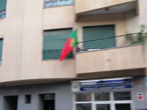 Euro 2024: cada vez mais bandeiras de Portugal nas ruas de Tomar (c/ fotos) IMG 20240624 204601