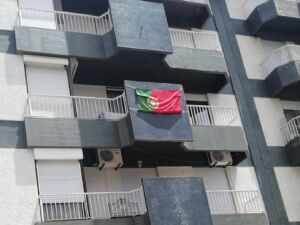 Euro 2024: cada vez mais bandeiras de Portugal nas ruas de Tomar (c/ fotos) IMG 20240626 144301