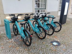 Sistema de bicicletas partilhadas ainda não chegou a Tomar bicicletas IMG 20240629 101836