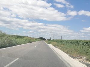 Infraestruturas de Portugal constrói algumas valetas em betão entre Golegã e Entroncamento IMG 20240710 153232