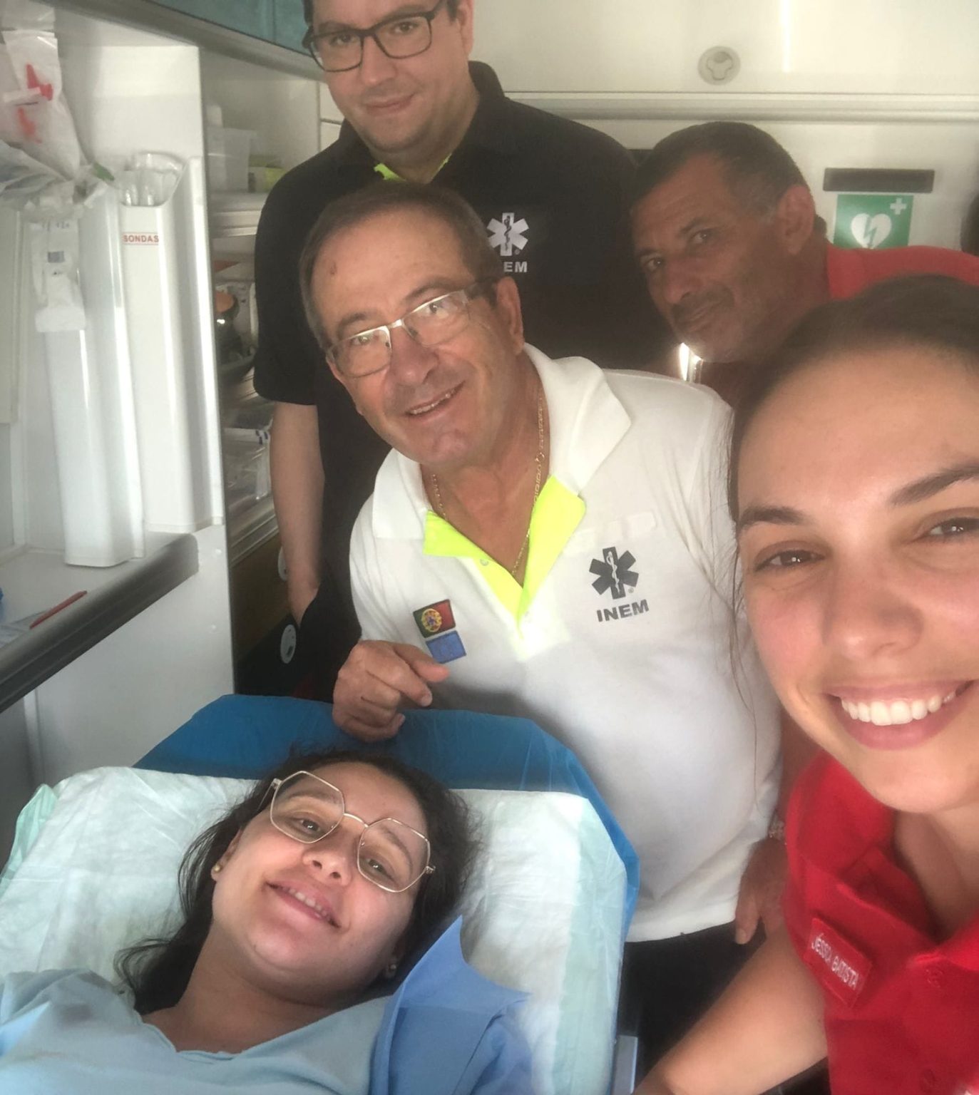 Bebés nascem em ambulâncias dos bombeiros de Caxarias e Ourém bebe 66998441711 1790726834840882487 n