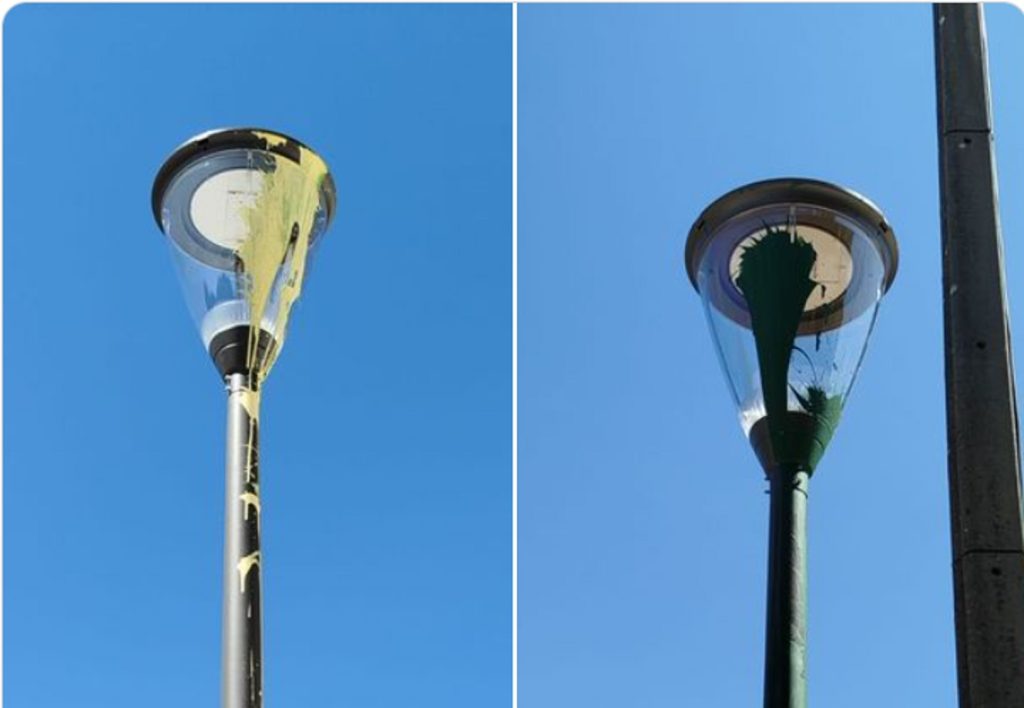 Novos candeeiros em Dornes foram vandalizados candeeiros dornes vandalismo