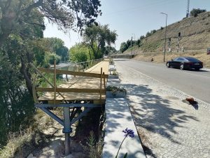 Já se circula no novo passadiço à entrada de Tomar (c/ fotos e vídeo) passadico IMG 20240804 111132