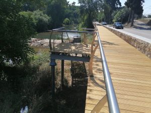 Já se circula no novo passadiço à entrada de Tomar (c/ fotos e vídeo) passadico IMG 20240804 111235