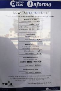 Bilhete inteiro nos TUTs subiu de 1.05€ para 1,50€ IMG 20240905 150406