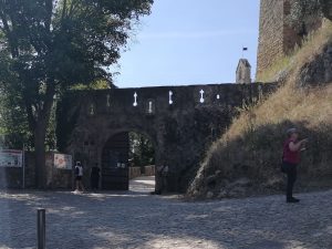 Mata dos Sete Montes e castelo fechados até quinta feira devido ao risco de incêndios castelo IMG 20240917 113657