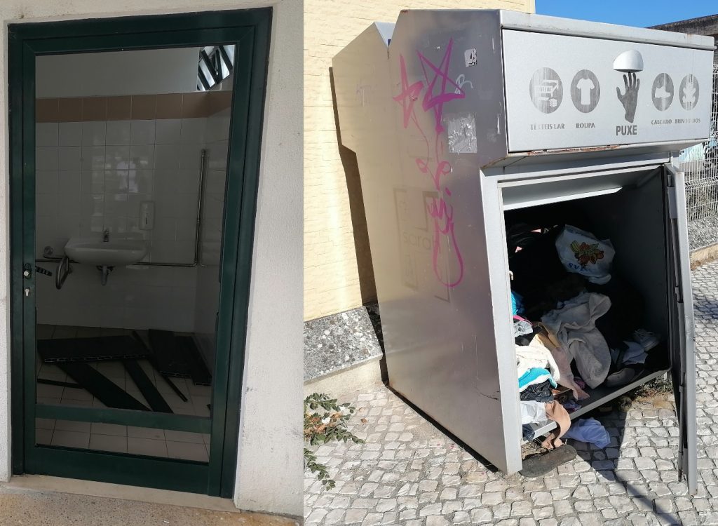 Vandalismo em Tomar vandalismo 567890