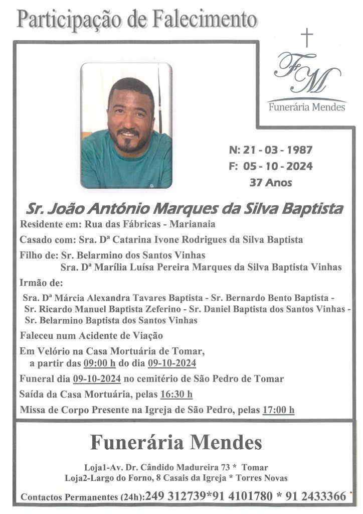 Já marcado o funeral de João Baptista 462291485 1034414341809241 7251786693473671943 n