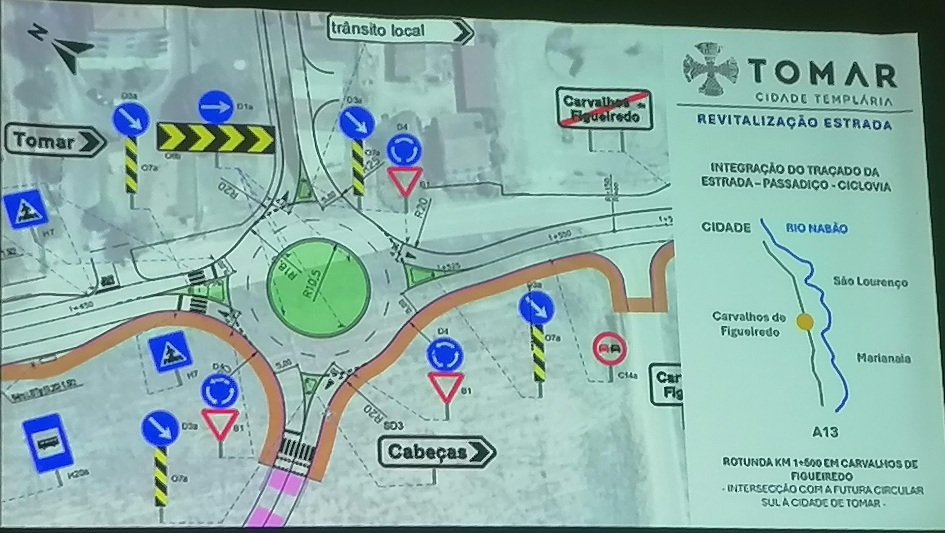 Projeto para reabilitar EN110 prevê duas rotundas IMG 20241011 190739