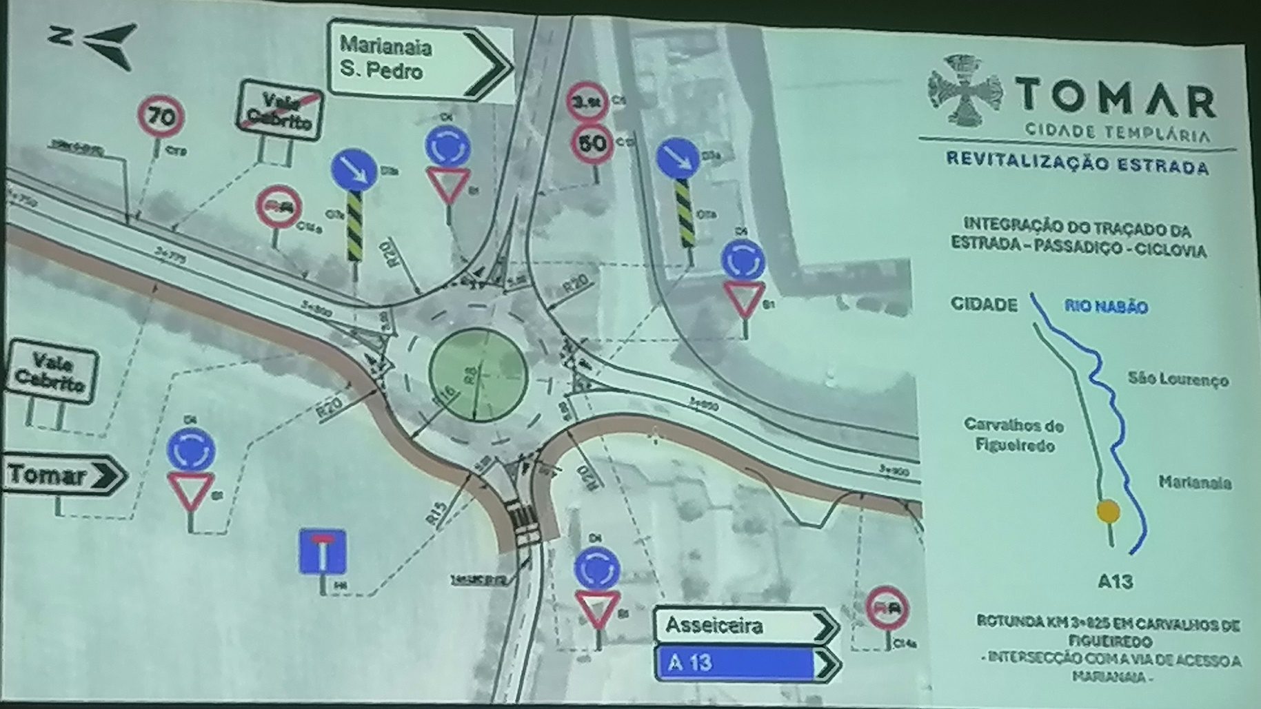 Projeto para reabilitar EN110 prevê duas rotundas IMG 20241011 190928