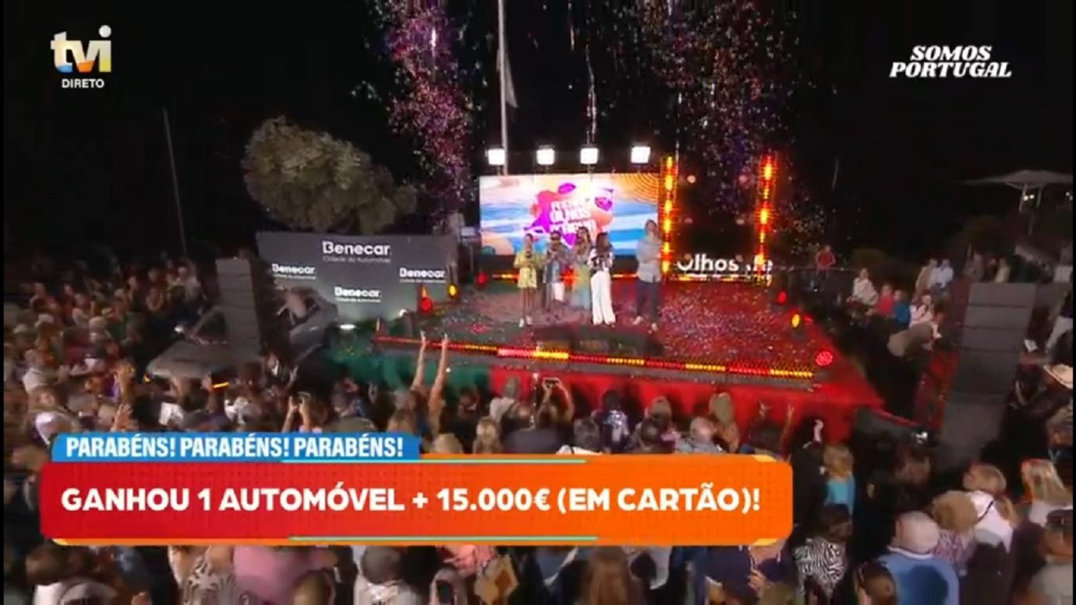 Morador do Entroncamento ganha prémio do programa Somos Portugal (TVI) tvi premio