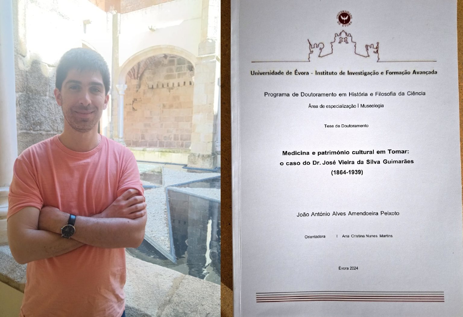 Tomarense publica tese de doutoramento sobre Vieira Guimarães joao amendoeira peixoto 67ca 4b83 864e