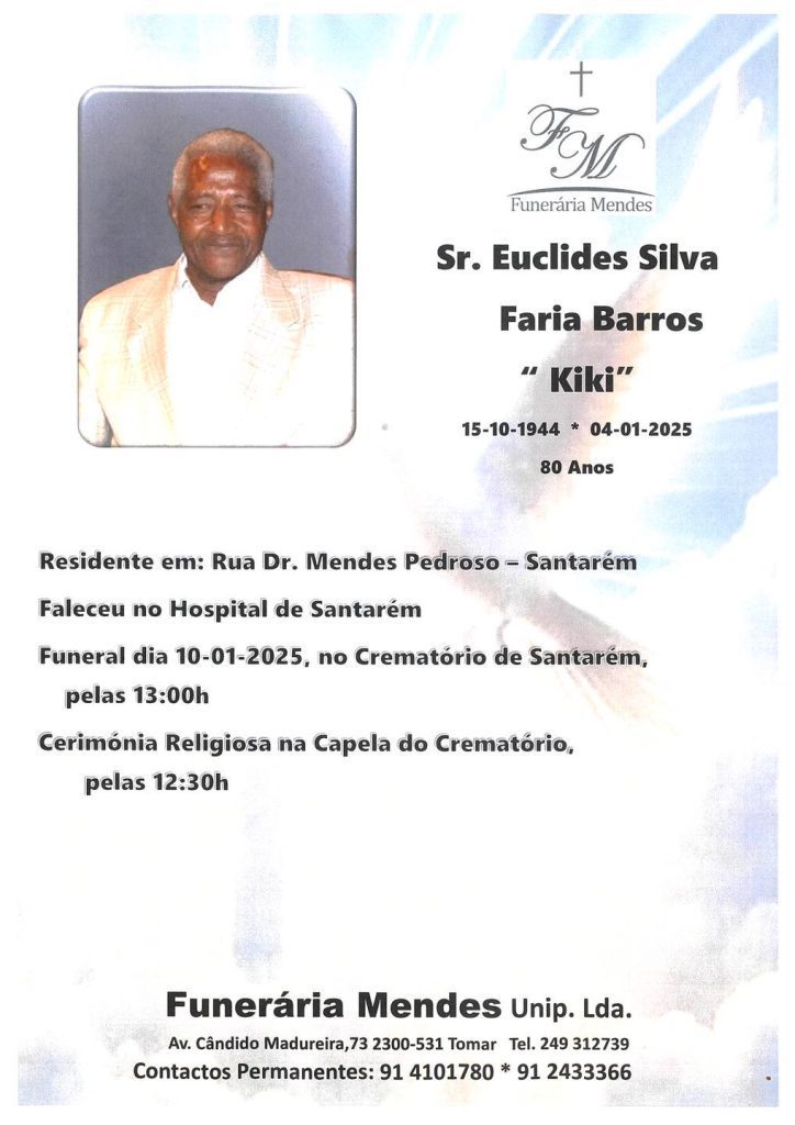 Funeral de “Kiki” realiza-se sexta feira 472660361 1099439035306771 1470059700478466708 n