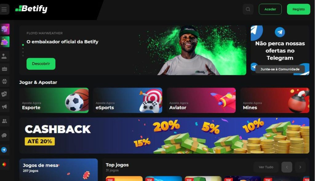 Um guia para principiantes da Betify | Aprenda a jogar de forma fácil e simples Betify homepage