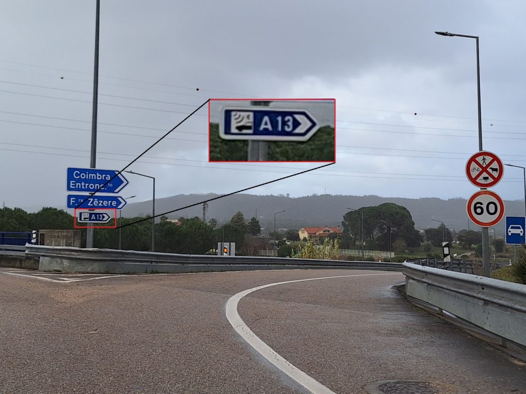 Placa de portagens na A13 ficou esquecida IC9 20250127 161330