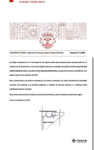 Chefe de Gabinete abandona câmara de Tomar IMG 20250110 WA0006