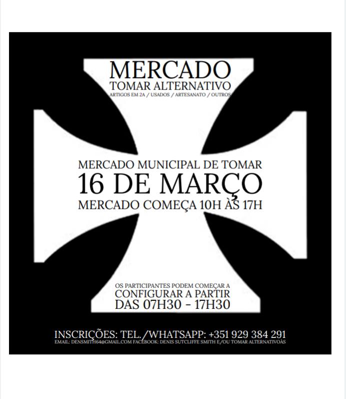 Mercado Tomar Alternativo muda do Mouchão para o mercado municipal 16 3 3822559154556511 6563566551958489367 n