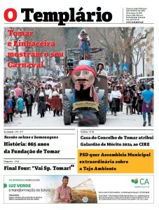 Capas dos jornais locais e regionais j o t