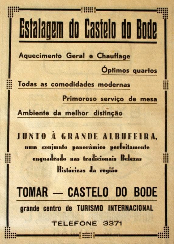 Um anúncio com 70 anos marco 1955 jornal O Templario 1