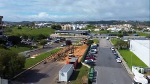Hospital de Tomar: novo edifício de pedopsiquiatria “rouba” mais de 20 lugares de estacionamento hospital obras 1