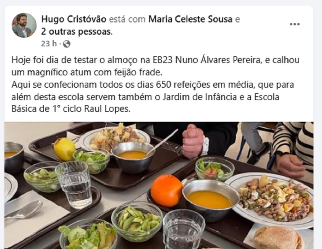 “Um magnífico atum com feijão frade” hug 3