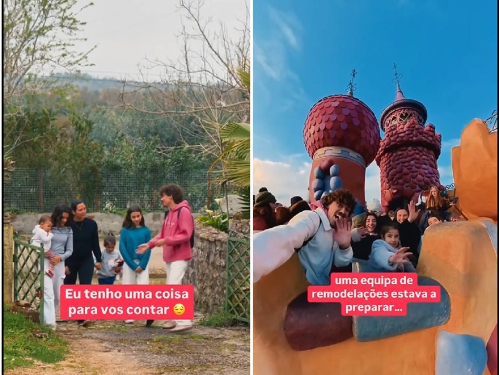 Influencer ajuda família de Ferreira do Zêzere a concretizar sonhos (c/ vídeo) influe