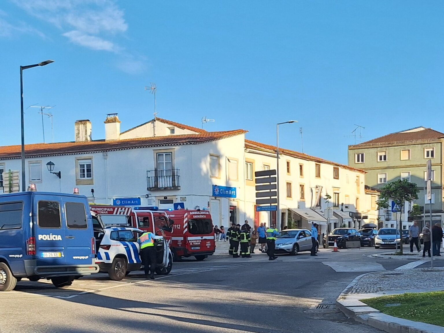 Idoso foi atropelado na passadeira e ficou ferido com gravidade 20250519 192128
