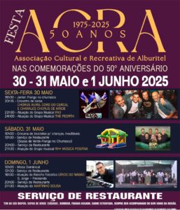 Propostas para o fim de semana 30 5 229271314834558 5123748788036838993 n