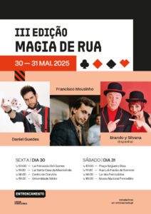 Propostas para o fim de semana 30 5 Magia de Rua 2025 A3