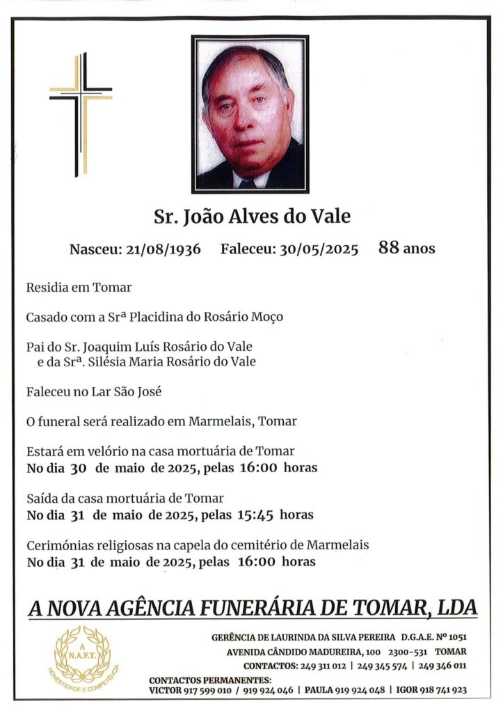 Morreu o taxista mais antigo de Tomar 502582414 1224853466093906 9080368893394710618 n