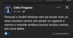 André Ventura em Tomar ouviu insultos e buzinadelas Screenshot 20250501 172450 Facebook