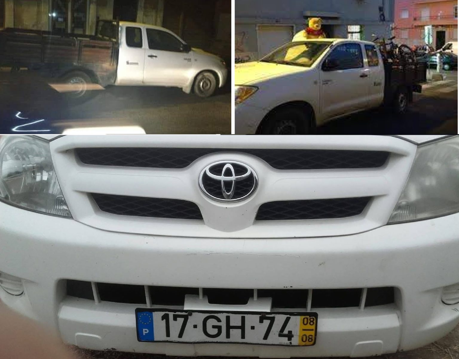 Apelo: roubaram carrinha (Atualização)* apelo 67890