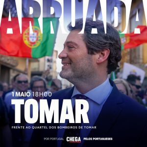 André Ventura em Tomar ouviu insultos e buzinadelas chega 1253295449486839 1274491203521522078 n