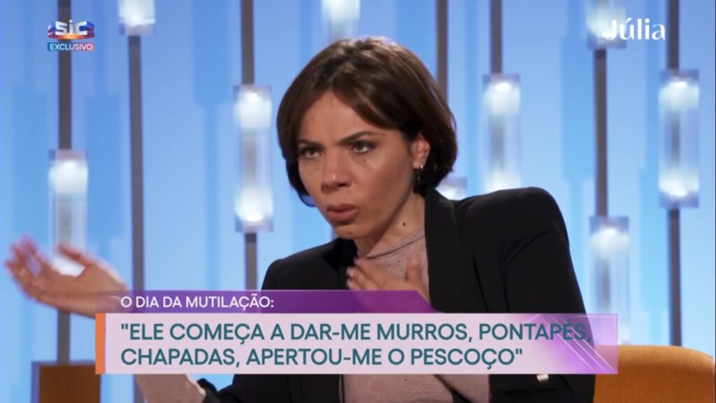 O relato impressionante da cabeleireira Filipa no programa Júlia (SIC) julia 2