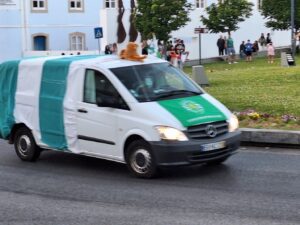 Praceta Alves Redol de novo “pintada” de verde sporting 20250525 203701