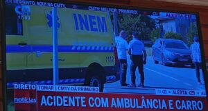 Ambulância do INEM fica inoperacional após acidente que provocou três feridos IMG 20250621 WA0007