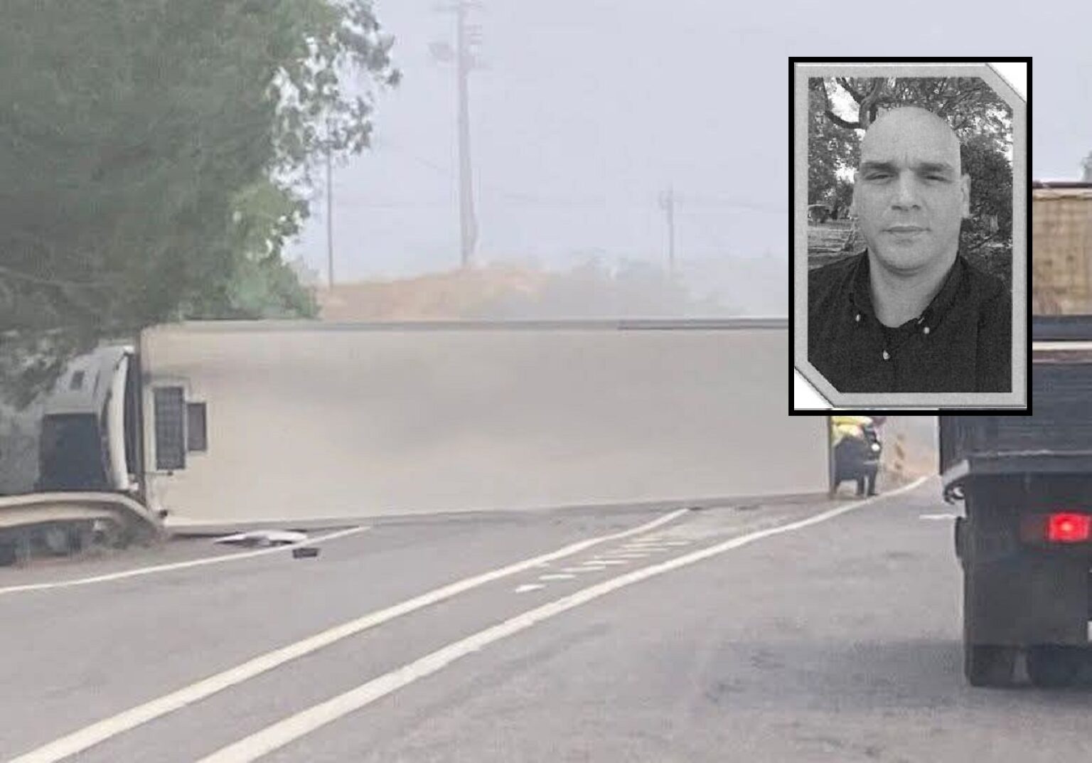 Motorista que morreu em despiste de camião era de Torres Novas 514408233 122135542118407996 1565552597260462689 n
