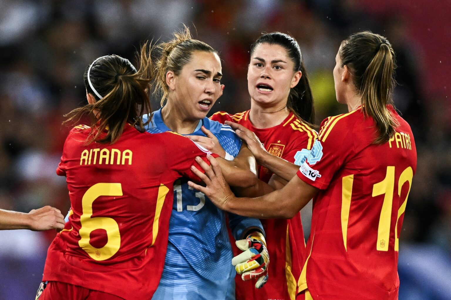 AFP 20250723 67MR7BY v5 HighRes FootballUefaWomenSEuro2025SemiFinalFirstLegGerm