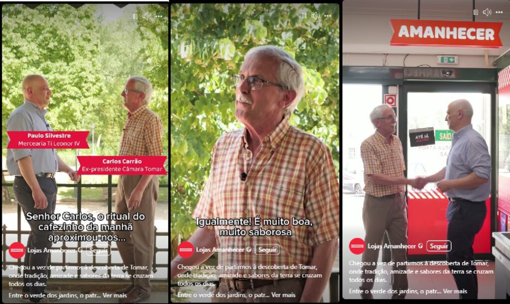 Ex-presidente da câmara em vídeo promocional de supermercado carrao pub