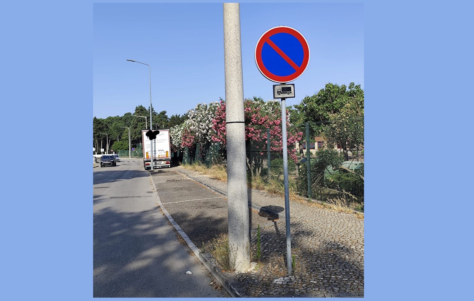 Camionistas não têm onde estacionar em Tomar estac 1 24136384792668583 3785998416354144597 n
