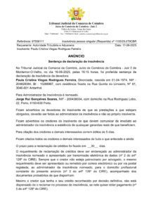 Cartório Notarial de Tomar fechou por insolvência da notária notaria Edital images 0